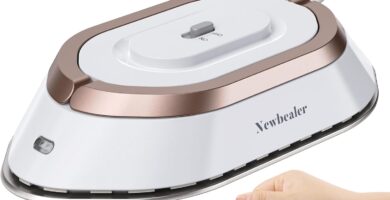Newbealer Plancha de Viaje para Ropa, Plancha Pequeña Doble Voltaje 120V-240V planchaderopa.com