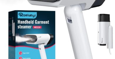 Raelunyi Plancha Vertical Vapor, Plancha Vapor Vertical Plegable y Portátil planchaderopa.com